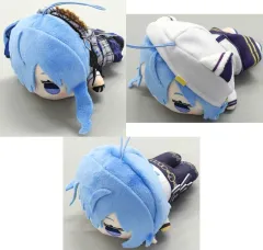 【中古】ぬいぐるみマスコット・ぬいぐるみバッジ 全3種セット 寝そべりミニマスコット-星街すいせい- 「バーチャルYouTuber ホロライブプロダクション」