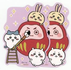 ちいかわ♥️プライズ販促ポスター ④ちいかわハチさんBIGぬいぐるみ