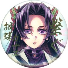 鬼滅の刃 C106 WEBSHOPくじ E賞 箔押し缶バッジ カナエ - メルカリ