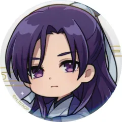 【中古】バッジ・ピンズ 壬氏(ミニキャラ/宴衣裳) 「薬屋のひとりごと POP UP SHOP 星空ver. in マルイ トレーディング缶バッジ」