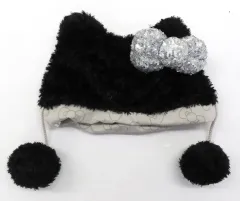 【中古】衣類 ハローキティ ポンポン付きハット 「サンリオキャラクターズ」 ユニバーサル・スタジオ・ジャパン限定