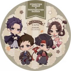 S コースター 「大逆転裁判×カプコンバー×カラオケ パセラ」 注文特典