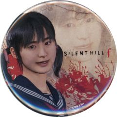 サイレントヒルf ポップアップ 缶バッジ 凛子 &ポストカード 千鶴屋