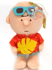 【中古】キーホルダー チャーリー・ブラウン(CHILL HERE/2023夏) ぬいぐるみキーチェーン 「PEANUTS(SNOOPY)」 ユニバーサル・スタジオ・ジャパン2023限定