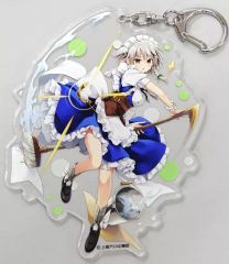 中古】雑貨 十六夜咲夜 東方Project ジャンボアクリルキーホルダー 
