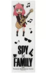 【中古】雑貨 アーニャ・フォージャー クリアブックマーク(第1弾) 「SPY×FAMILY×TOWER RECORDS CAFE」 3点セット特典