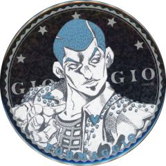 [중고] 배지 핀즈 호르마지오 [조조의 기묘한 모험 THEJOJO WORLD 원작 75mm 홀로그램 캔 배지 컬렉션 PARTE 5 Vol.2]