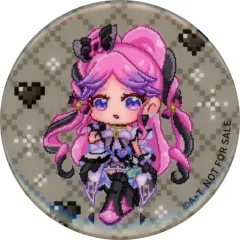 【中古】バッジ・ビンズ キュアキッス ドットアートミニ缶バッジ 「キミとアイドルプリキュア♪」 プリティストア限定対象商品購入特典