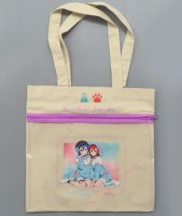 [중고] 가방 미녀 메이 & 와카나 사계 클리어 토트 백 [러브라이브! 슈퍼 스타!! 유메 카와 가리 collection 2025]
