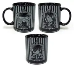 【中古】マグカップ・湯のみ(キャラクター) A.セバスチャン＆シエル＆葬儀屋(アンダーテイカー) マグカップ 「黒執事 Book of Circus」