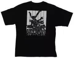 【中古】Tシャツ 悪の組織ボス＆伝説のポケモン グラフィックTシャツ ブラック メンズMサイズ 「ポケットモンスター ポケモンマスターズ EX×UT」