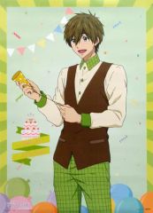 新品】Free! 映画 ハイ⭐︎スピード! 等身大布ポスター 桐嶋郁弥