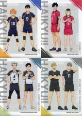 【中古】クリアファイル 全4種セット A4クリアファイル 「ハイキュー!!×くら寿司」 第1弾 コラボグッズプレゼントキャンペーン特典