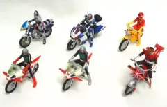 【中古】トレーディングフィギュア 全6種セット 「特撮メカコレクション ライダーマシンクロニクル4」