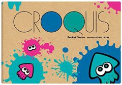 [Used] Notebook/Memo Pad - Squid Croquis Pocket Size - "Splatoon"