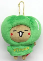 【中古】ぬいぐるみマスコット・ぬいぐるみバッジ くま(ピーマン) お野菜シリーズ ぬいぐるみマスコット 「愛しすぎて大好きすぎる。」のサムネイル