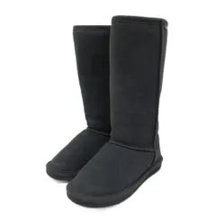 ベアパウ BEARPAW ムートンブーツ ブーティ ロング グレー 5 約22㎝