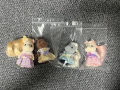 シルバニアファミリー】 マロンイヌの女の子入学おめでとうセット2003