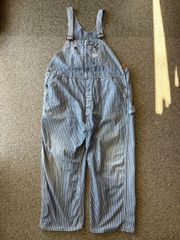 ヴ*屋様 30s HUTCH'S ヒッコリー オーバーオール - メルカリ