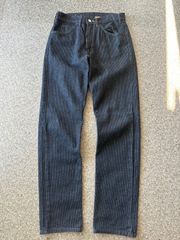 HOOPER WORKS ヘリンボーンデニム ワークパンツ W33 極太 ワイド 