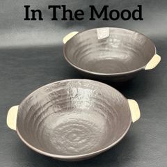 希少】インザムード 萬古焼 直火ラーメン鉢 ペア - メルカリ