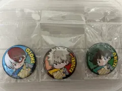 僕のヒーローアカデミア 缶バッジ 轟 焦凍/爆豪 勝己/緑 谷出久