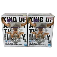 未使用 BANPRESTO 2点 まとめ売り ONE PIECE KING OF ARTIST THE MONKEY.D.LUFFY GEAR5 II フィギュア