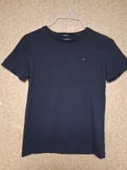 トミーヒルフィガー ネイビー 半袖 Tシャツ (152)