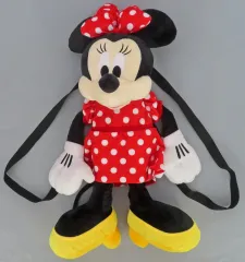 【中古】バッグ ミニーマウス ぬいぐるみリュック 「ディズニー」