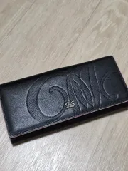 ダックス長財布 ブラック/ピンクのサムネイル