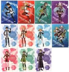 【中古】クリアファイル 全11種セット A4クリアファイル 「劇場版 ソードアート・オンライン -オーディナル・スケール-×セガ」 公開記念キャンペーン UFOキャッチャー特典のサムネイル