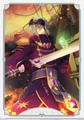 [중고] 클리어 파일 네바환 A4 클리어 파일(라즈) 별 순회의 관측자~Throne of the Stellar~ [아이드리쉬 세븐(원작판)]