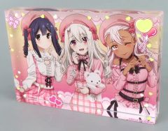 [중고] 아크릴 스탠드 아크릴 패널 미유 & 일리야 & 클로이 신작 일러스트 PINK kawaii style ver. 아크릴 블록 [Fate / kaleid liner 프리즈마 ☆ 일리야 ANIME 10th Anniversary POP U