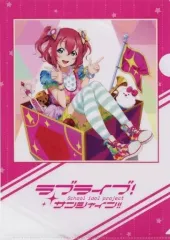 【中古】クリアファイル 黒澤ルビィ A4クリアファイル 「CD ラブライブ!サンシャイン!! Kurosawa Ruby First Solo Concert Album ～RED GEM WINK～」 ソフマップ・アニメガ購入特典