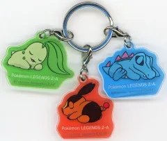 【中古】キーホルダー チコリータ＆ポカブ＆ワニノコ 3連アクリルチャーム 「Switch/Switch2ソフト ポケットモンスター Pokemon LEGENDS Z-A」 ファミリーマート購入特典