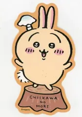 【中古】シール・ステッカー きのこうさぎ ゆるカットビッグステッカー 「ちいかわ なんか小さくてかわいいやつ」