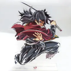 【中古】アクリルスタンド・アクリルパネル 冨岡義勇 ビッグアクリルスタンド 「リアルWEBSHOPくじ＆WEBSHOPくじ 劇場版 鬼滅の刃 無限城編 第一章 猗窩座再来 柱 冨岡義勇 エンドロールイラスト」 A賞 C107グッズ