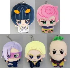 【中古】ぬいぐるみマスコット・ぬいぐるみバッジ 全5種セット ちびぐるみvol.2 「ジョジョの奇妙な冒険 第五部 黄金の風」