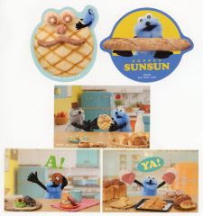 [중고] 스티커 스티커 세트 C (A! / 기타) 스티커 세트 [? 번 복권 PUPPET SUNSUN] H 상
