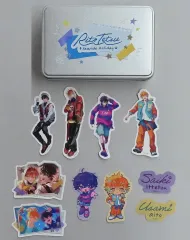 【中古】シール・ステッカー 宇佐美リト＆佐伯イッテツ 缶入りステッカーセット 「バーチャルYouTuber にじさんじ RITOTETSU Seaside Holiday」
