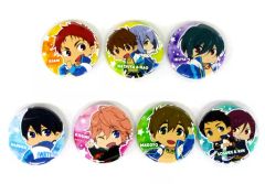 映画「ハイ☆スピード！」Free! SD 缶バッジセット Type:A - メルカリ