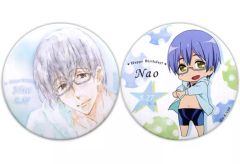 Free! バースデー Hopeful Birthday 缶バッジ 芹沢尚 Free! Hopeful Birthday バースデー 缶バッジ 芹沢尚 - メルカリ