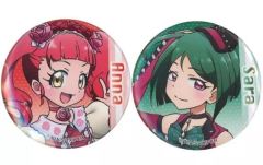 赤城あんな 緑川さら 缶バッジ セットキラッとプリ☆チャン - メルカリ