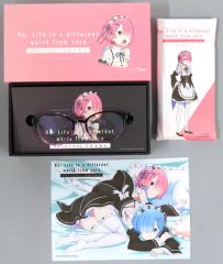 リゼロ ラムモデル メガネ 眼鏡 ハートアップ コラボ - メルカリ