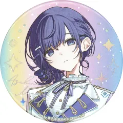 【中古】バッジ・ピンズ 朝比奈まふゆ 「プロジェクトセカイ カラフルステージ! feat. 初音ミク 5th Anniversary 感謝祭 オーロラ箔押し缶バッジコレクション B」
