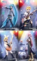 【中古】タペストリー 初音ミク＆鏡音リン・レン＆巡音ルカ 等身大タペストリー4枚セット 「初音ミク -Project DIVA- 2nd」 C78グッズ