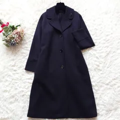 エスマックスマーラ S Max Mara ボンディング チェスターコート ビジュー 洗える ブラック 黒 Mのサムネイル