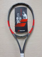 【40％OFF！】バボラ(Babolat) テニスラケット ピュアストライク 100 メタリックグレー (PURE STRIKE 100)　グリップ2のサムネイル