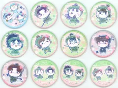 【中古】バッジ・ピンズ 全12種セット 缶バッジ 「フリューくじ 忍たま乱太郎 ふんわり桜もちぴこの段」 缶バッジ賞