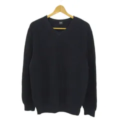 ヒューゴボス セーター トップス 長袖 Vネック コットンニット メンズ ﾌﾘｰサイズ ネイビー HUGO BOSS 【中古】のサムネイル